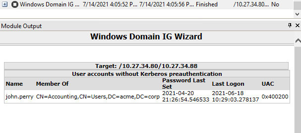 Windows Domain IG - Enumerate User Accounts without Kerberos preauthentication