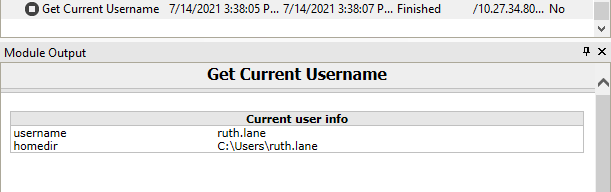 Get Current User Name - Logged on user