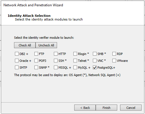 Network AP RPT Identity Attack Selection