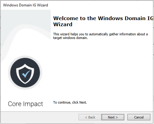 Windows Domain IG Welcome